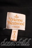 画像3: ヴィヴィアンウエストウッド 中古 / サティア刺繍シルクドランクンシャツ UK8（7号相当） 黒  H-26-07-12-018-bl-OD-ZH (3)