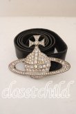 画像1: 【SALE】【10%OFF】ヴィヴィアンウエストウッド 中古 /ラインストーンオーブベルト   O-23-09-17-006-YM-OS (1)