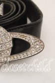 画像3: 【SALE】【10%OFF】ヴィヴィアンウエストウッド 中古 /ラインストーンオーブベルト   O-23-09-17-006-YM-OS (3)