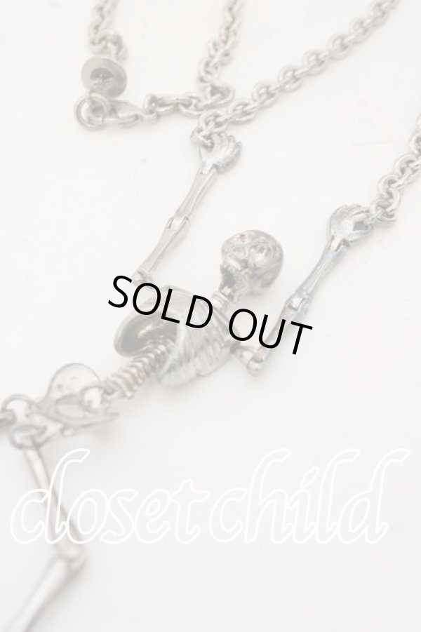 画像2: ヴィヴィアンウエストウッド 中古 / ACC/スケルトンネックレス   O-23-09-17-017-IG-OS (2)