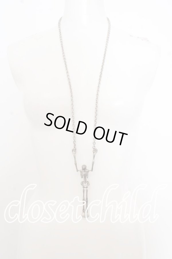 画像4: ヴィヴィアンウエストウッド 中古 / ACC/スケルトンネックレス   O-23-09-17-017-IG-OS (4)