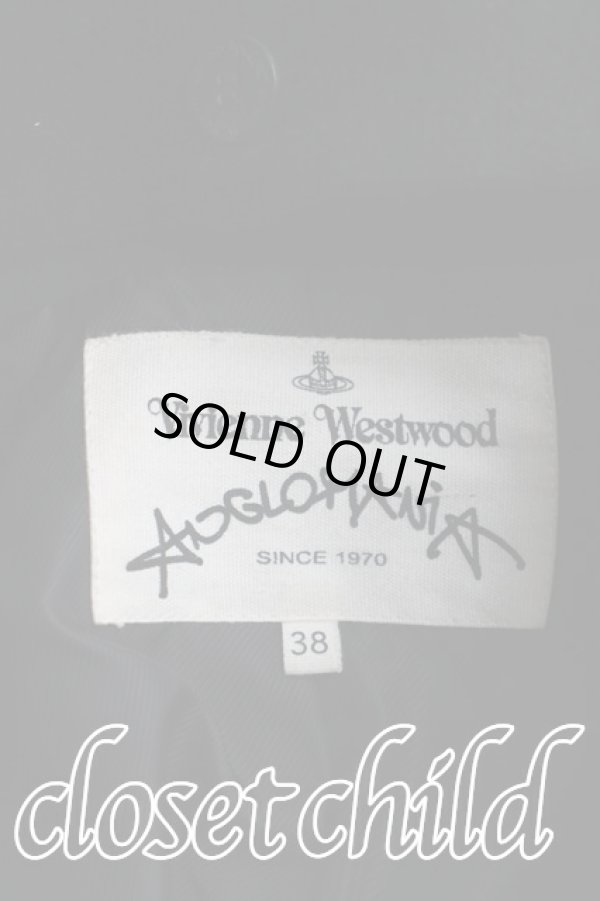 画像3: ANGLOMANIA 中古 / CO/タータンチェック切替コート   H-23-09-17-001-IN-ZH (3)