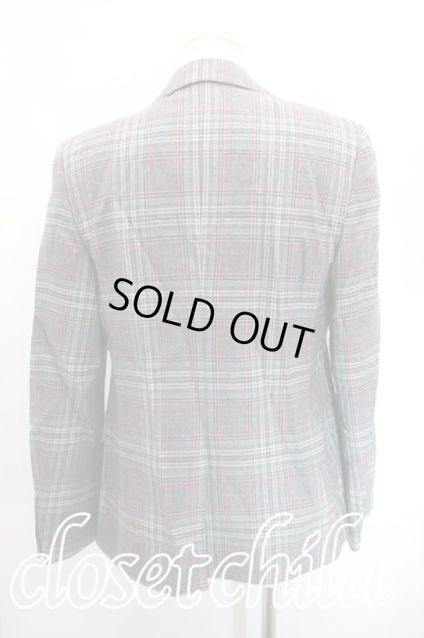 画像2: ヴィヴィアンウエストウッド MAN 中古 / JKT/タータンチェックウエストコートジャケット   H-23-09-17-011-OD-ZH (2)