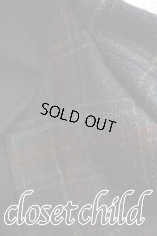 画像5: ANGLOMANIA 中古 / CO/タータンチェック切替コート   H-23-09-17-001-IN-ZH (5)