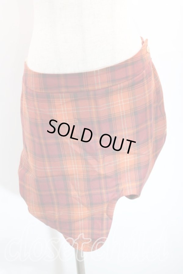 画像3: ヴィヴィアンウエストウッド 中古 / SU/タータンチェックアニマルカットスカートセットアップ   H-23-09-24-048-OD-ZH (3)