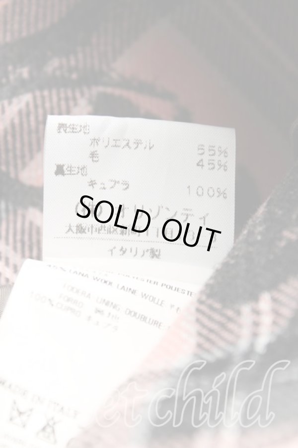 画像6: ヴィヴィアンウエストウッド 中古 / SU/vivienne'sタータンセットアップ   H-23-09-24-050-OD-ZH (6)