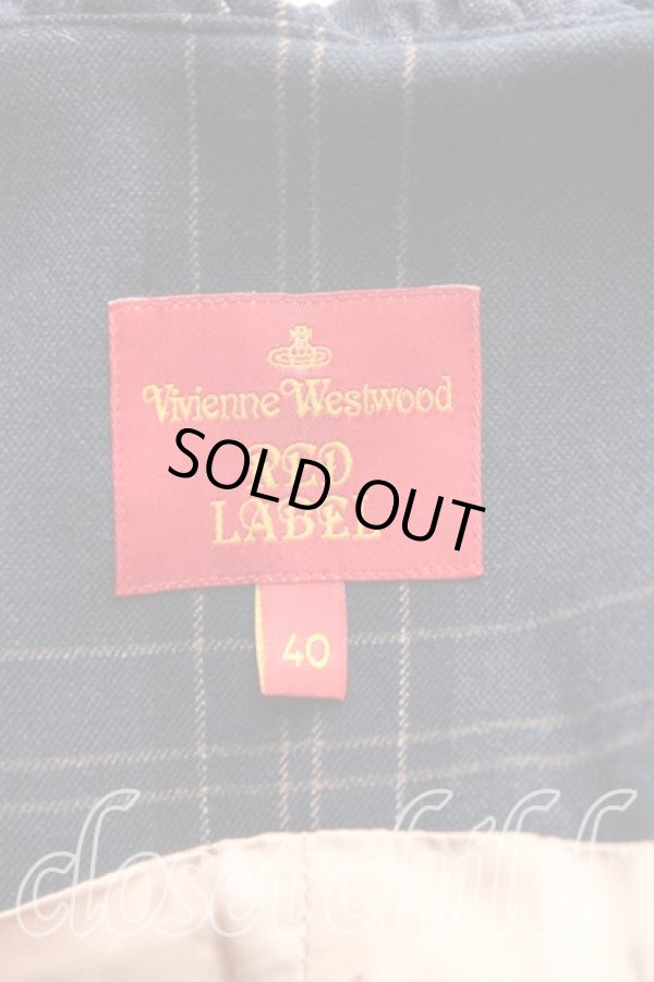 画像5: ヴィヴィアンウエストウッド 中古 / SU/チェックボリュームカラーセットアップ   H-23-09-24-051-OD-ZH (5)