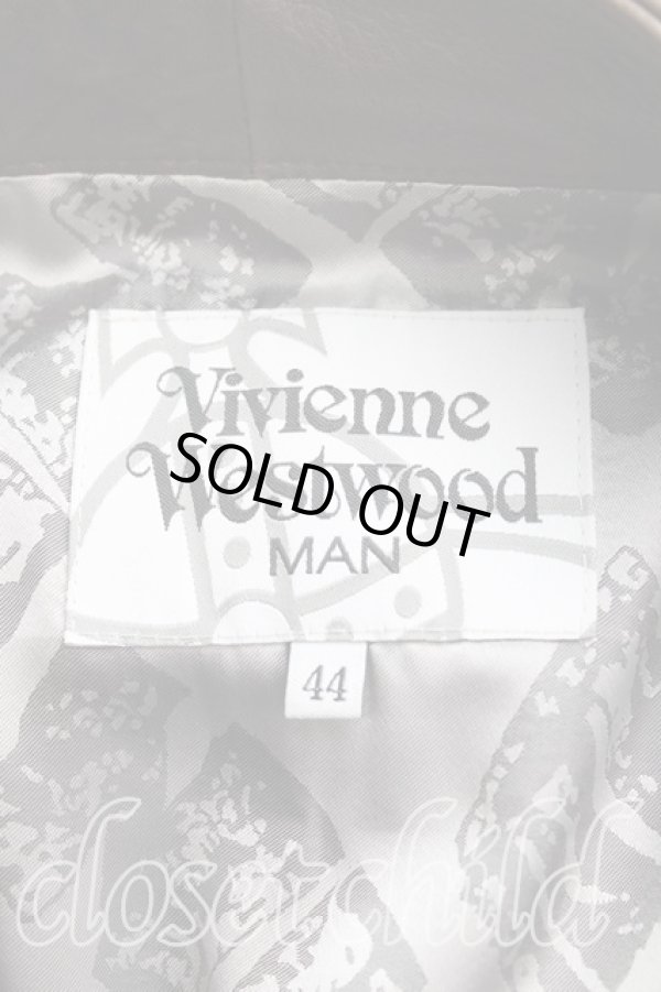 画像3: ヴィヴィアンウエストウッド 中古 / ナポレオンラムレザージャケット   H-23-10-15-004-jc-IN-ZH (3)