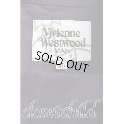 画像3: 【USED】Vivienne Westwood / オーブ刺繍変形シャツ ヴィヴィアンウエストウッド ビビアン 【中古】 H-23-10-15-041-bl-IN-ZH