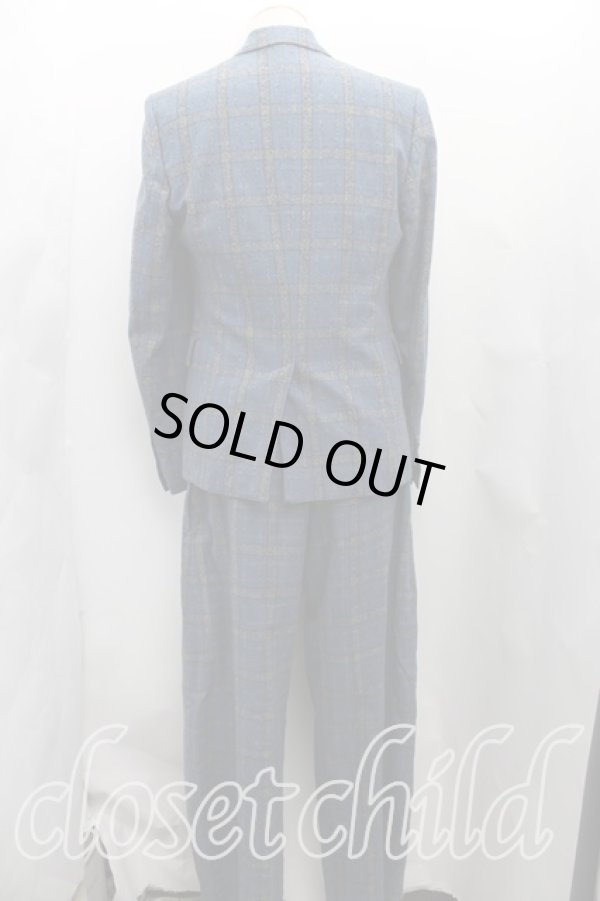 画像2: ヴィヴィアンウエストウッド 中古 / チェックウエストコートセットアップ   H-23-10-15-061-su-OD-ZH (2)