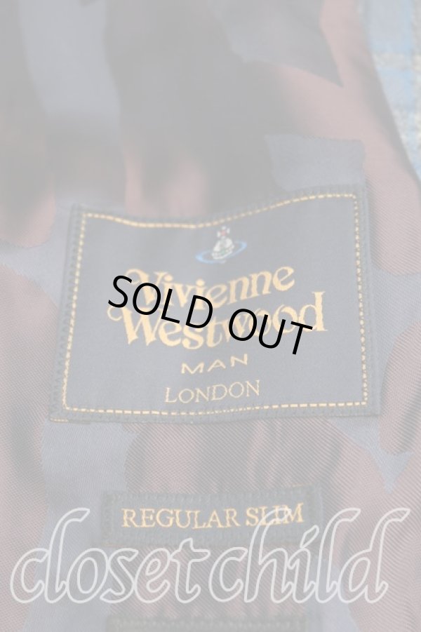 画像5: ヴィヴィアンウエストウッド 中古 / チェックウエストコートセットアップ   H-23-10-15-061-su-OD-ZH (5)