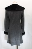 画像2: ヴィヴィアンウエストウッド 中古 / COAT/ファーコート    1 灰  H-23-10-22-007-co-OD-ZH (2)
