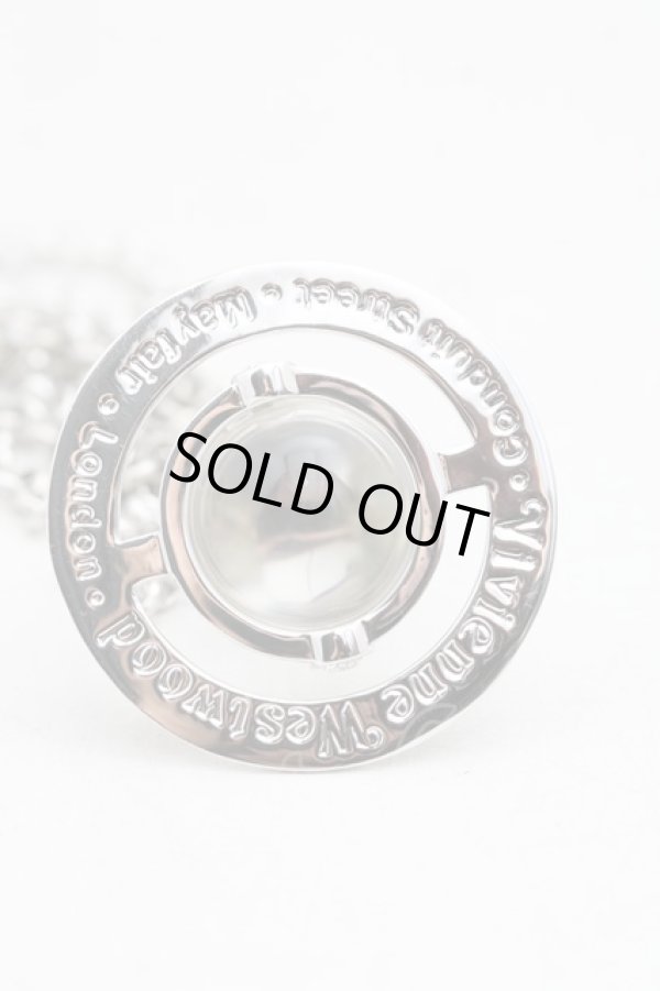 画像3: ヴィヴィアンウエストウッド 中古 /スモールオーブネックレス   シルバー  H-23-10-22-109-nl-OD-ZH (3)