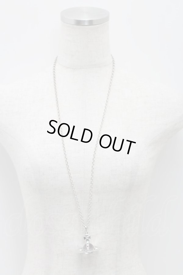 画像5: ヴィヴィアンウエストウッド 中古 /スモールオーブネックレス   シルバー  H-23-10-22-109-nl-OD-ZH (5)