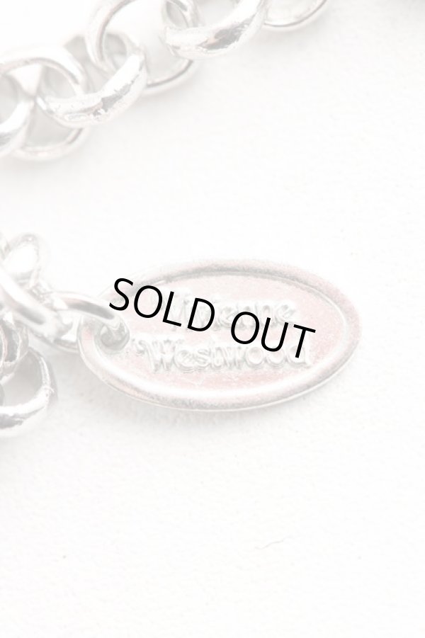 画像4: ヴィヴィアンウエストウッド 中古 /スモールオーブネックレス   シルバー  H-23-10-22-110-nl-OD-ZH (4)