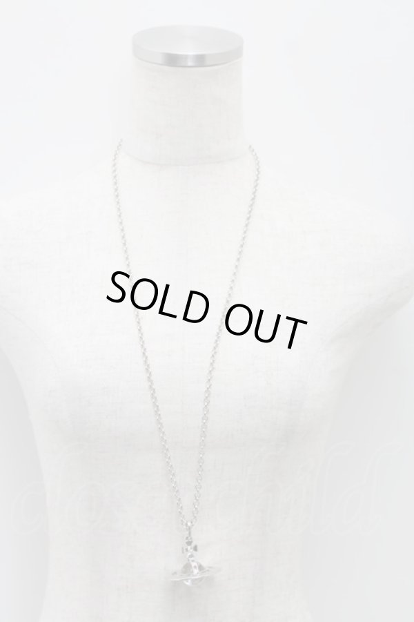 画像5: ヴィヴィアンウエストウッド 中古 /スモールオーブネックレス   シルバー  H-23-10-22-110-nl-OD-ZH (5)