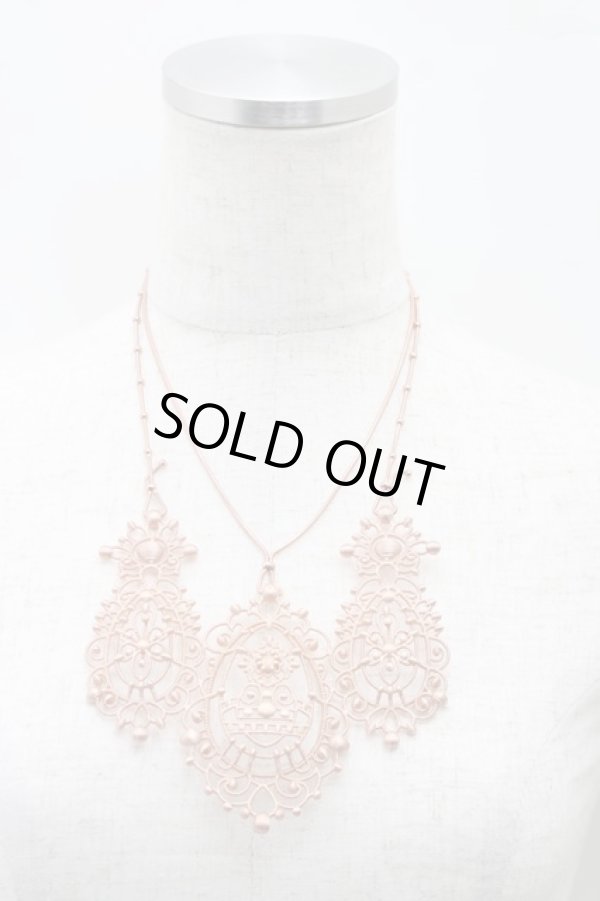 画像4: ヴィヴィアンウエストウッド 中古 / ISOLDネックレス   ピンクゴールド  H-23-10-22-114-nl-OD-ZH (4)