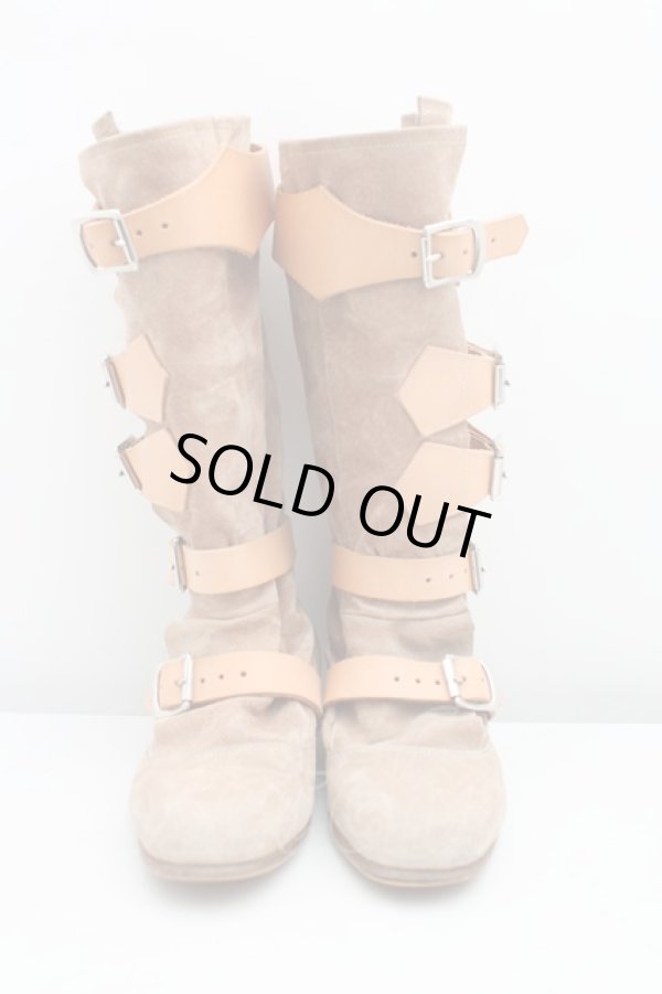 画像2: 【SALE】【15%OFF】ヴィヴィアンウエストウッド 中古 / スエードパイレーツブーツ    UK3 茶  H-23-10-22-135-sh-OD-ZH (2)