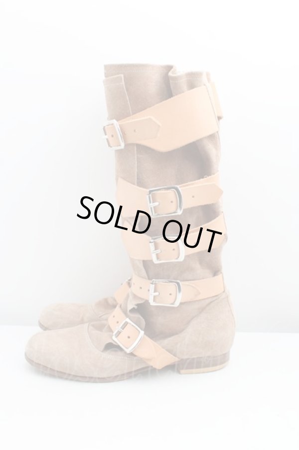 画像3: 【SALE】【15%OFF】ヴィヴィアンウエストウッド 中古 / スエードパイレーツブーツ    UK3 茶  H-23-10-22-135-sh-OD-ZH (3)