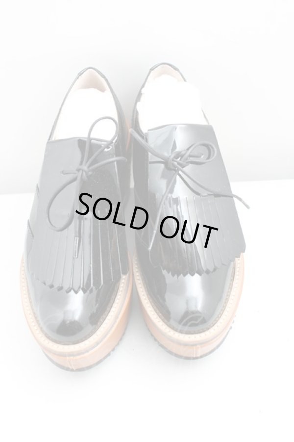 画像2: ヴィヴィアンウエストウッド 中古 / キルトウィングチップシューズ    40 黒  H-23-10-22-136-sh-OD-ZH (2)