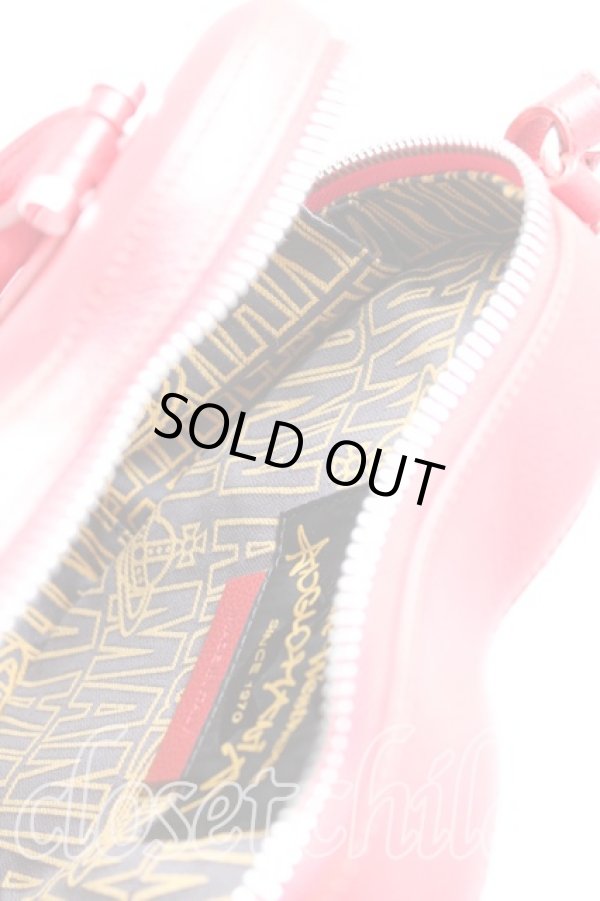 画像6: ヴィヴィアンウエストウッド 中古 / ハートショルダーバッグ   赤  H-23-10-29-091-ba-IN-ZH (6)