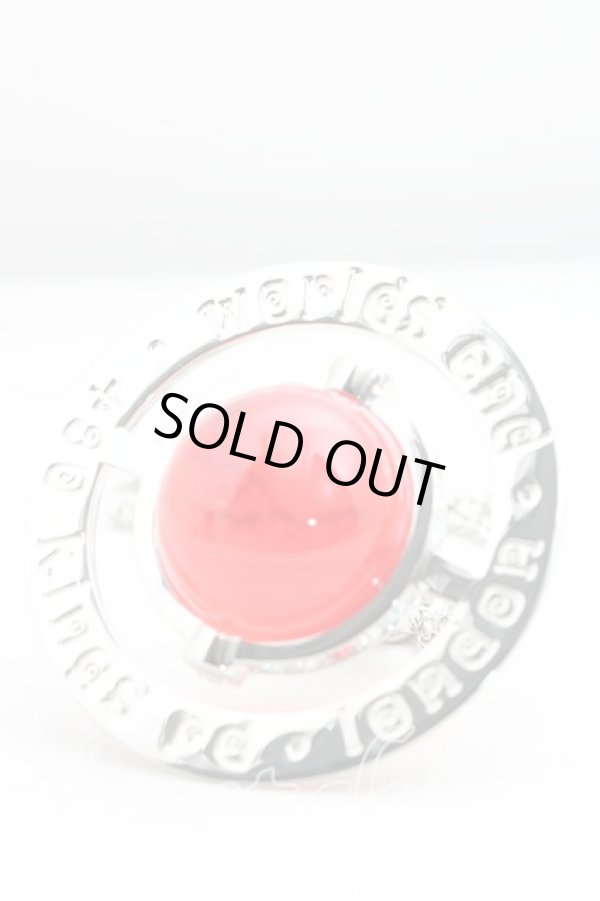 画像4: ヴィヴィアンウエストウッド 中古 / ジャイアントオーブネックレス   赤  H-23-10-29-107-nl-OD-ZH (4)