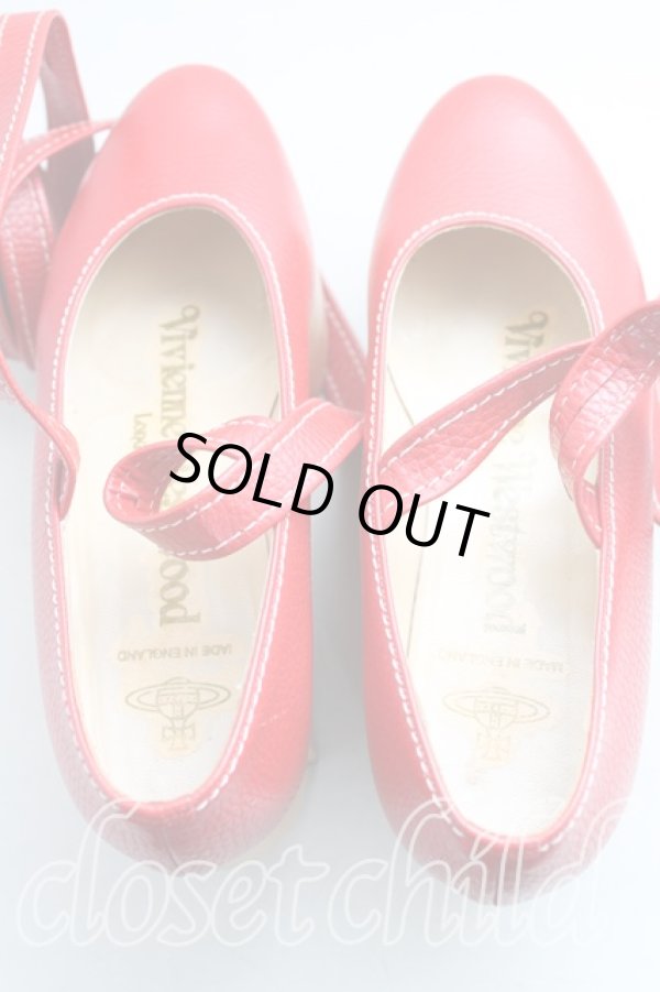 画像7: ヴィヴィアンウエストウッド 中古 / ロッキンホースバレリーナ    UK6 赤  H-23-10-29-110-sh-OD-ZH (7)