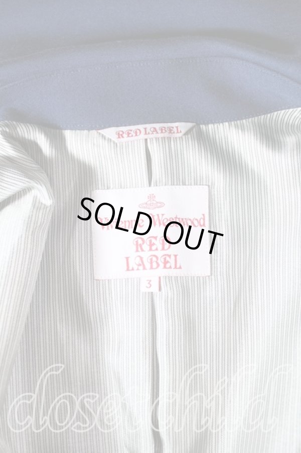 画像4: ヴィヴィアンウエストウッド 中古 / ジャージーラブジャケット    2 青  H-23-11-05-003-jc-IN-ZH (4)