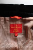 画像4: ヴィヴィアンウエストウッド 中古 / 別珍タイフロントジャケット    42 黒  H-23-11-05-004-jc-IN-ZH (4)