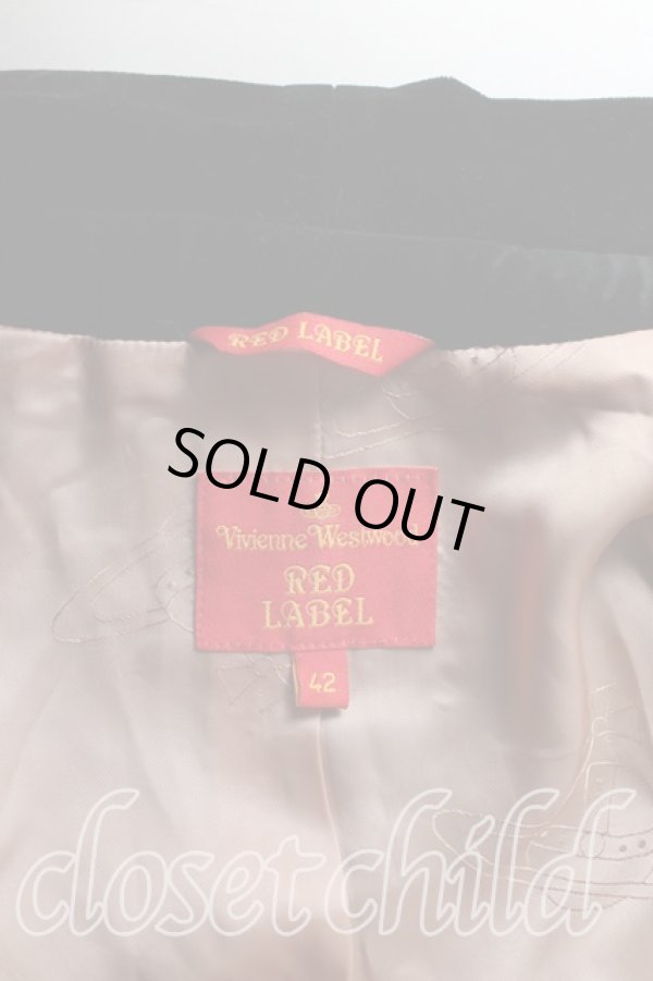 画像4: ヴィヴィアンウエストウッド 中古 / 別珍タイフロントジャケット    42 黒  H-23-11-05-004-jc-IN-ZH (4)