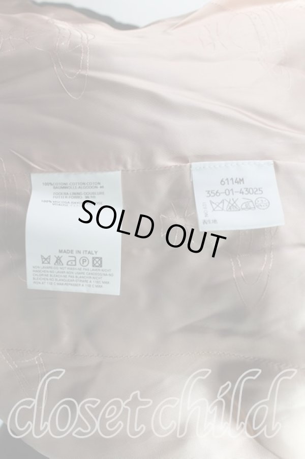 画像5: ヴィヴィアンウエストウッド 中古 / 別珍タイフロントジャケット    42 黒  H-23-11-05-004-jc-IN-ZH (5)