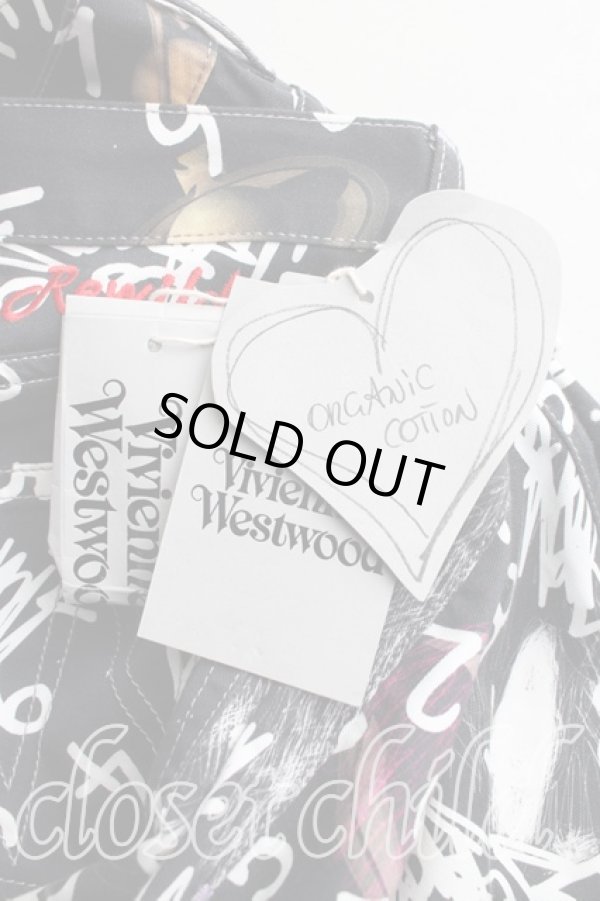 画像4: ヴィヴィアンウエストウッド MAN 中古 / プラネット&ナンバーptパンツ    34 黒   H-23-11-05-096-pa-OD-ZH (4)