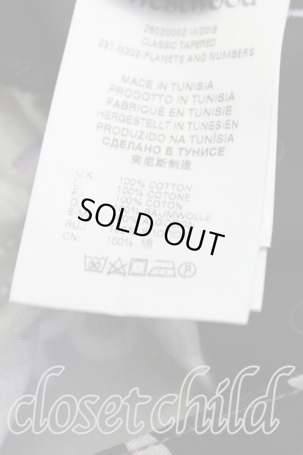 画像5: ヴィヴィアンウエストウッド MAN 中古 / プラネット&ナンバーptパンツ    34 黒   H-23-11-05-096-pa-OD-ZH (5)