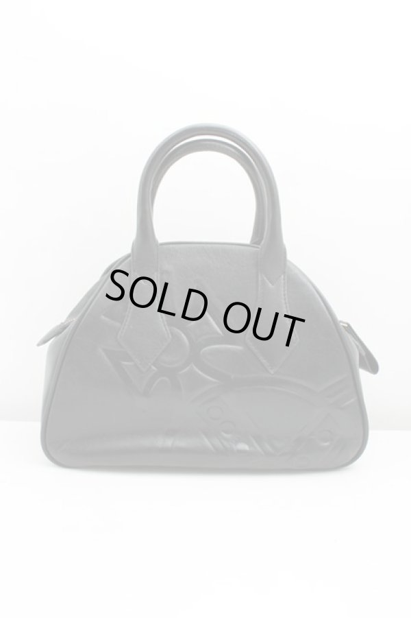 画像2: ヴィヴィアンウエストウッド 中古 / アブストラクトヤスミンバッグ   黒  H-23-11-05-124-ba-IN-ZH (2)