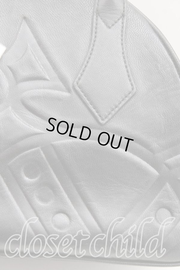 画像5: ヴィヴィアンウエストウッド 中古 / アブストラクトヤスミンバッグ   黒  H-23-11-05-124-ba-IN-ZH (5)