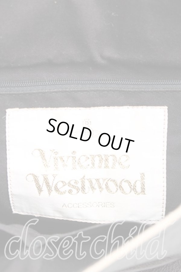 画像4: ヴィヴィアンウエストウッド 中古 / bikerショルダーバッグ    カーキ  H-23-11-05-126-ba-IN-ZH (4)