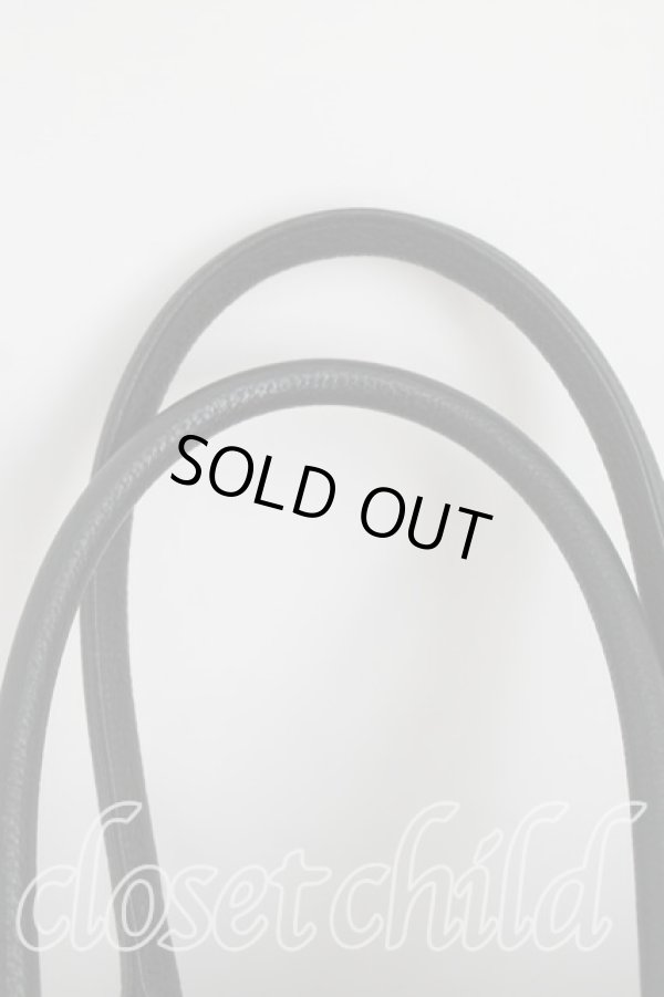 画像5: ヴィヴィアンウエストウッド 中古 / レオパードヤスミンバッグ(L)   黒  H-23-11-12-118-ba-IN-ZH (5)