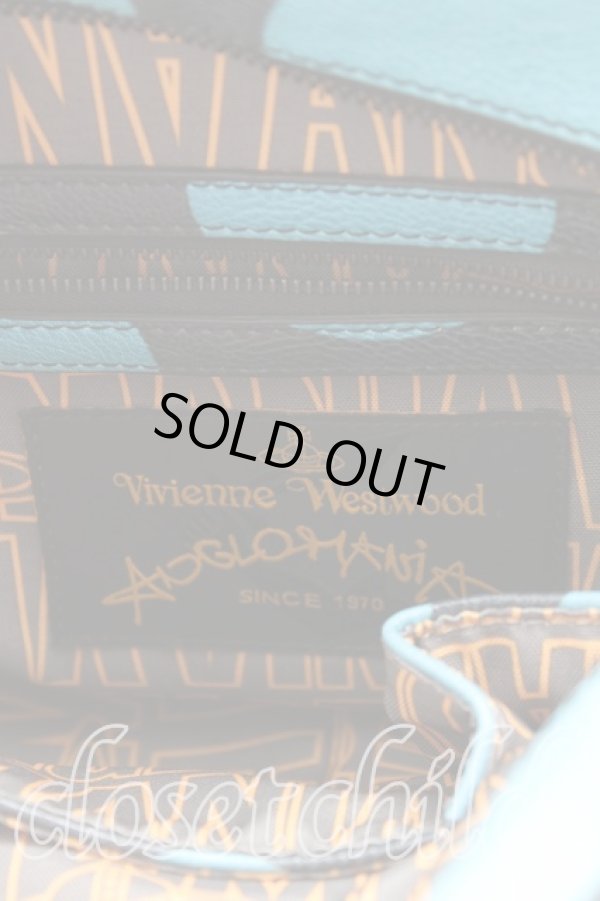 画像4: ヴィヴィアンウエストウッド 中古 / バニーヤスミンバッグ   青  H-23-11-12-121-ba-OD-ZH (4)