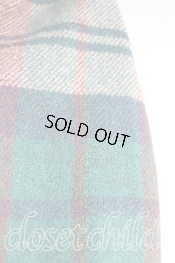 画像5: ヴィヴィアンウエストウッド MAN 中古 / タータンチェックツイードコート    46 緑  H-23-11-12-013-co-IN-ZH (5)