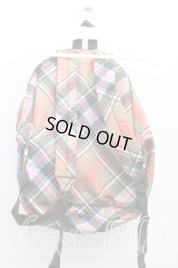 画像2: ヴィヴィアンウエストウッド 中古 / ダービーナイロンリュックサック   マルチ  H-23-11-12-128-ba-IN-ZH (2)