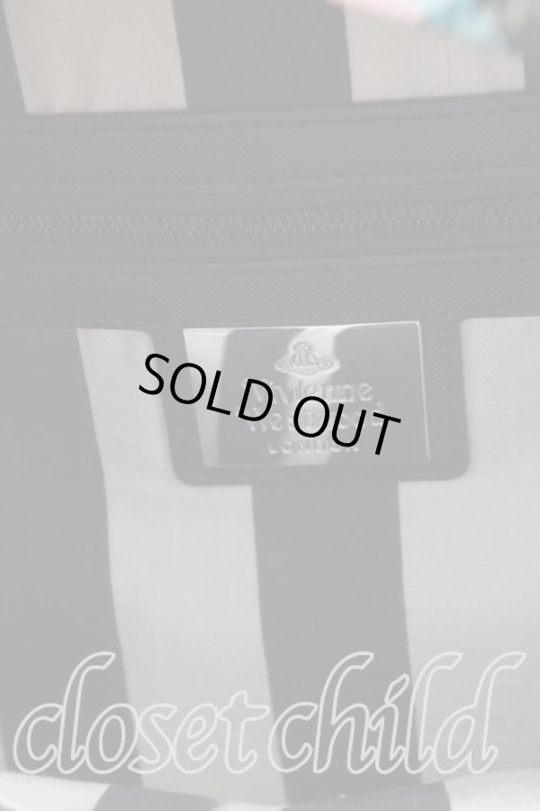 画像4: ヴィヴィアンウエストウッド 中古 / ダービーナイロンリュックサック   マルチ  H-23-11-12-128-ba-IN-ZH (4)