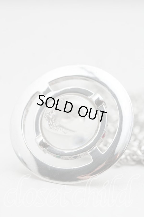 画像4: ヴィヴィアンウエストウッド 中古 / スモールオーブネックレス   シルバー  H-23-11-12-143-nl-IN-ZH (4)