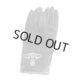 【USED】Vivienne Westwood / オーブ刺繍手袋 ヴィヴィアンウエストウッド ビビアン  黒 【中古】 H-23-11-12-168-gd-OD-ZH