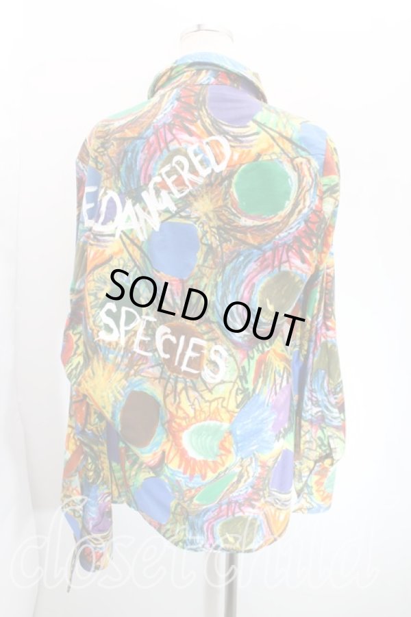 画像2: 【SALE】【10%OFF】ヴィヴィアンウエストウッド 中古 / ENDANGERED SPECIES CHAOS シャツ    S/M マルチ  H-23-11-19-029-bl-IN-ZH (2)