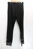画像2: 【SALE】【20%OFF】ヴィヴィアンウエストウッド MAN 中古 / ウールスラックス    44 黒  H-23-11-19-061-pa-IN-ZH (2)