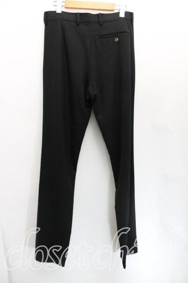 画像2: 【SALE】【20%OFF】ヴィヴィアンウエストウッド MAN 中古 / ウールスラックス    44 黒  H-23-11-19-061-pa-IN-ZH (2)