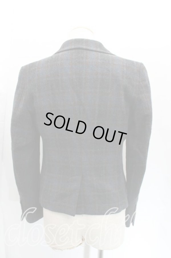 画像2: ヴィヴィアンウエストウッド MAN 中古 / /メランジレイヤージャケット    44 紺  H-23-11-19-071-jc-OD-ZH (2)