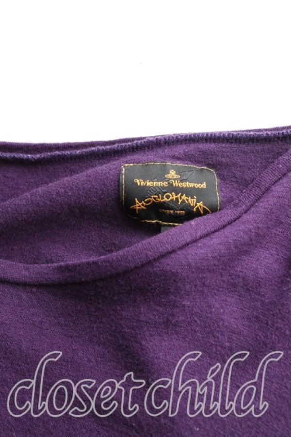 画像5: 【SALE】【15%OFF】ANGLOMANIA 中古 /ニットワンピース    S 紫  H-23-11-19-074-op-IW-ZH (5)
