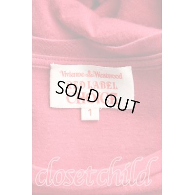 画像3: 【USED】Vivienne Westwood / 単色オーブ刺繍Tシャツ ヴィヴィアンウエストウッド ビビアン   1 ピンク 【中古】 H-23-11-19-080-ts-IN-ZH