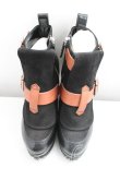 画像2: 【SALE】【10%OFF】ヴィヴィアンウエストウッド 中古 / ボンテージウェッジソールブーツ    38 黒  H-23-11-19-094-sh-OD-ZH (2)